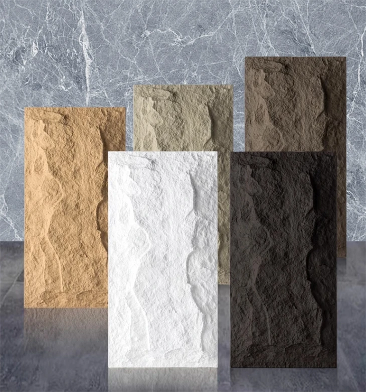 Mushroom Stone Faux Brick 3d Decoration Pu Stone